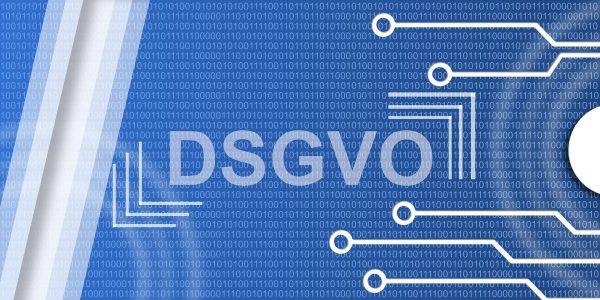 Datenschutz: DSGVO, stilisiert