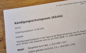 Kündigungsschutzgesetz